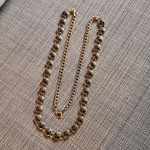 Costume jewelry layering necklace